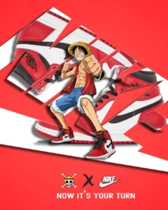ONE Piece And Nike Collab Poster by aadhidev
